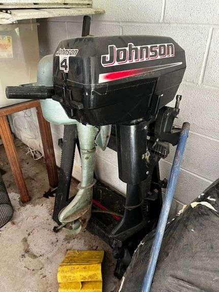 2 untested boat outboard motors