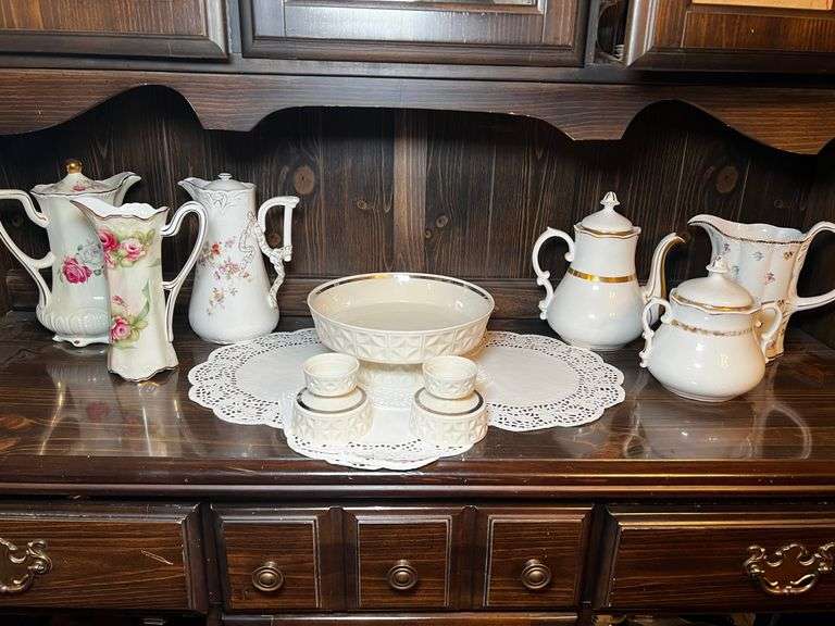 Lenox, Godinger, Burton and Burton and various porcelain items
