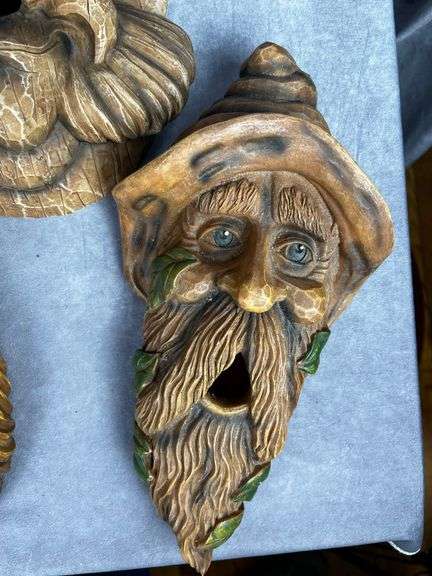 3 outdoor acrylic tree faces
