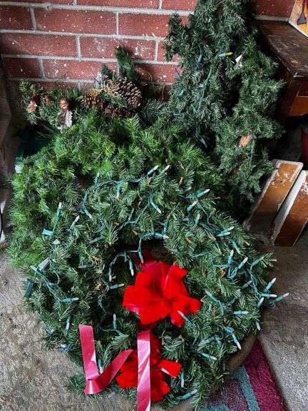 Christmas greenery