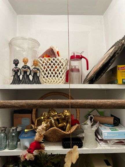 Contents of hallway closet