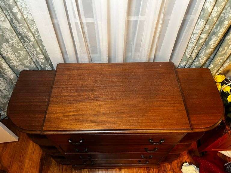 4 drawer chest with shelving