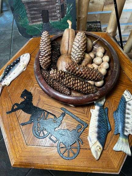 Tabletop of home decor