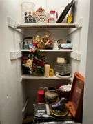 Contents of hallway closet