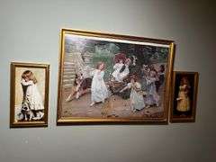 3 framed prints