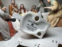 Home Interiors Last Supper porcelain set