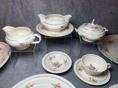 Over 80 piece set of Regal Vellum china