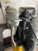 2 untested boat outboard motors