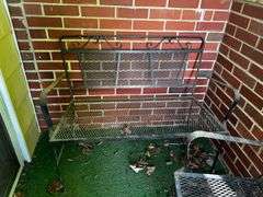 4 piece metal patio set