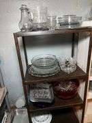 Punch bowl, baking dishes and more