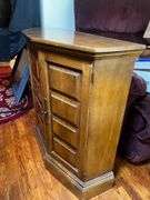Wooden console cabinet