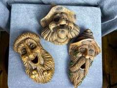 3 outdoor acrylic tree faces