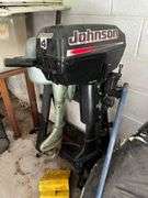 2 untested boat outboard motors