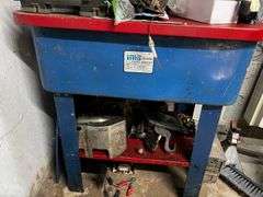 IMS 20 gallon parts washer and contents