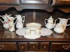 Lenox, Godinger, Burton and Burton and various porcelain items