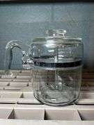 Vintage Pyrex glass coffee percolator