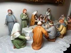 Home Interiors Last Supper porcelain set