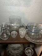 Punch bowl, baking dishes and more