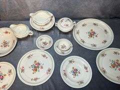 Over 80 piece set of Regal Vellum china