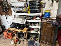 Shelf and contents