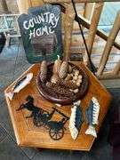 Tabletop of home decor