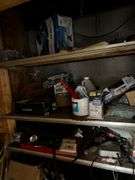 Left side tool room closet