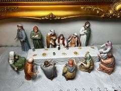 Home Interiors Last Supper porcelain set