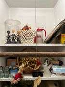 Contents of hallway closet