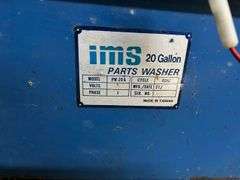 IMS 20 gallon parts washer and contents
