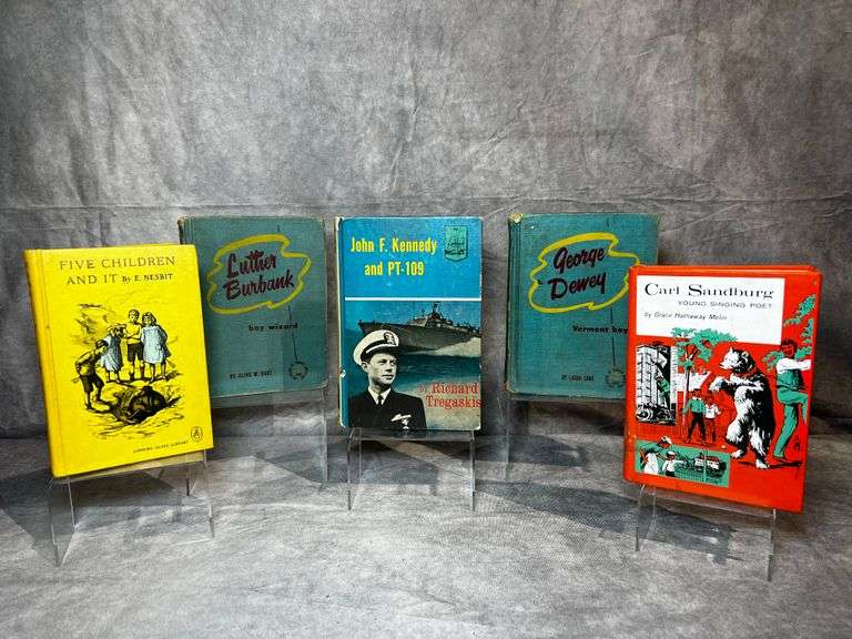 5 vintage children's books