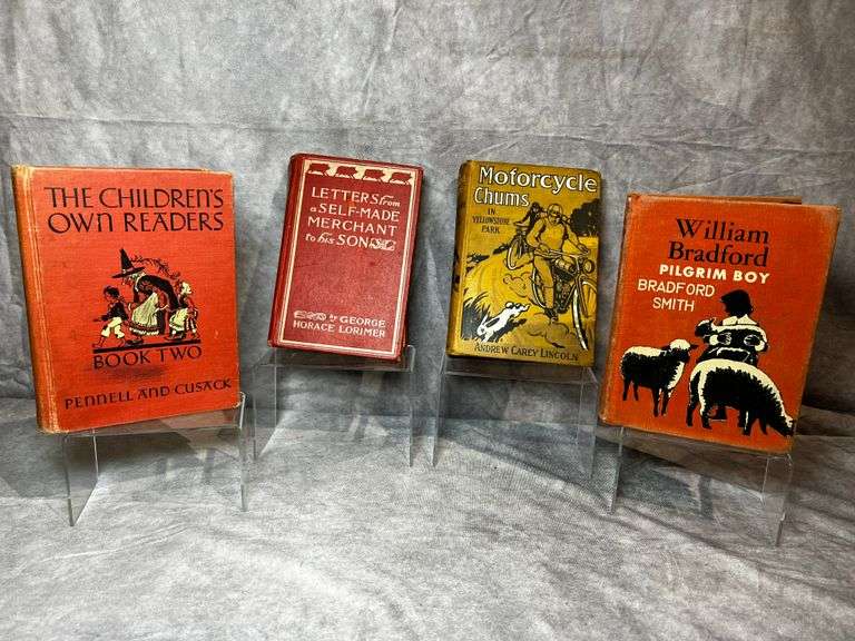 4 Vintage hardback children's books