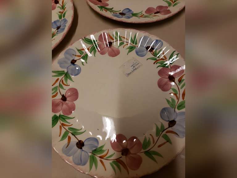 Blue Ridge china plates - Northern Kentucky Auction, LLC