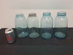 Ball Mason Jars - One with Zinc Lid