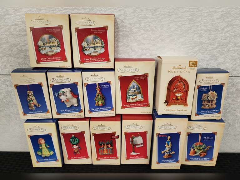 Hallmark Thomas Hallmark Keepsake Ornaments - Thomas Kinkade and more - Northern ...