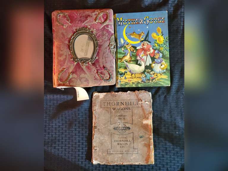 Thornhill Wagons Catalogue 31 and a vintage fabric photo album