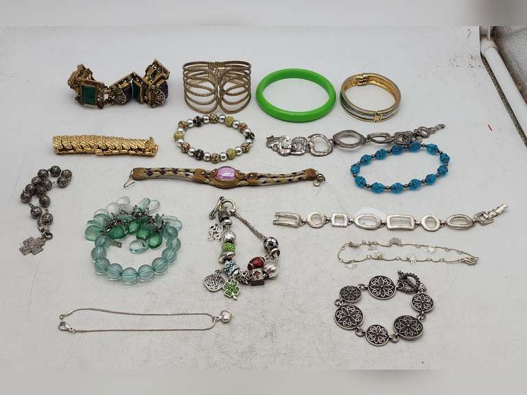 Costume jewelry, bracelets