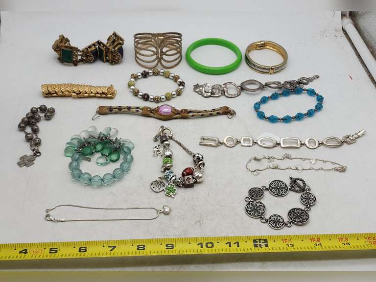 Costume jewelry, bracelets