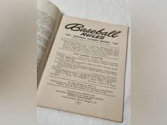 1970s White Castle Bridge score book and 1964 baseball rule book