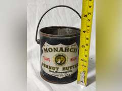 Monarch Peanut Butter tin