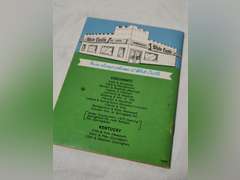 1970s White Castle Bridge score book and 1964 baseball rule book