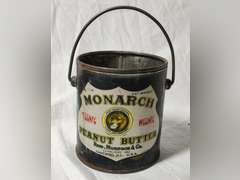 Monarch Peanut Butter tin