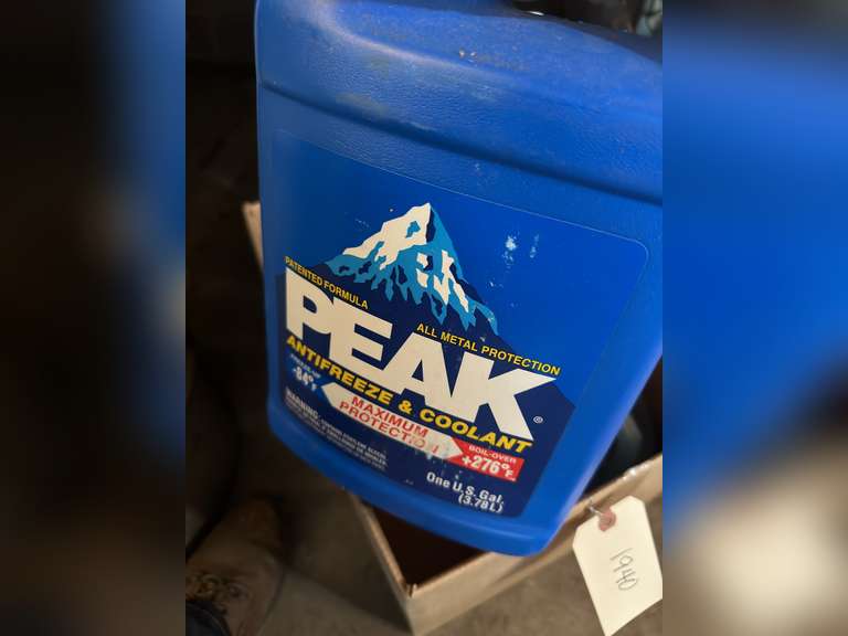 Car care box has antifreeze, window, washer, fluid, and car wash fluid