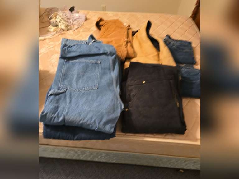 Jeans, coveralls, mostly sizes 36 & 38 waists Northern Kentucky