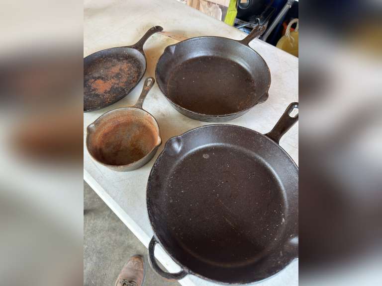 Cast-iron skillets