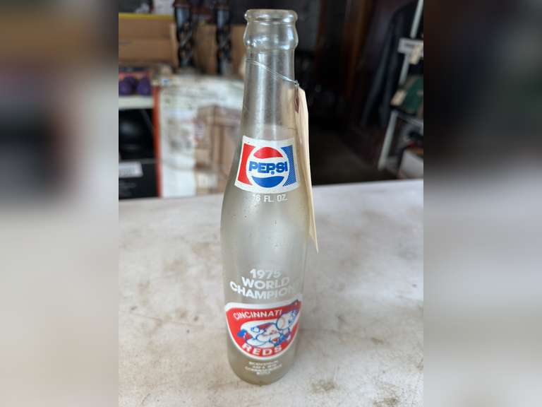 Reds ‘75 Champions Pepsi bottle