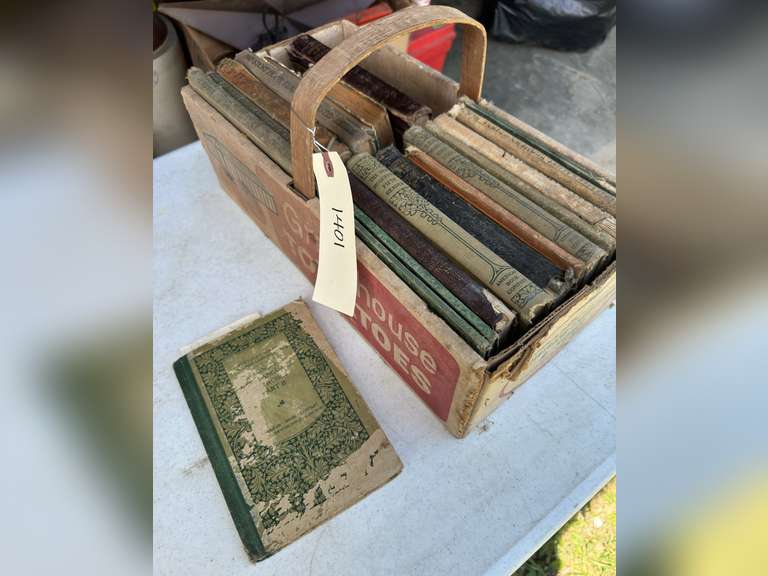Old Books, several McGuffey readers