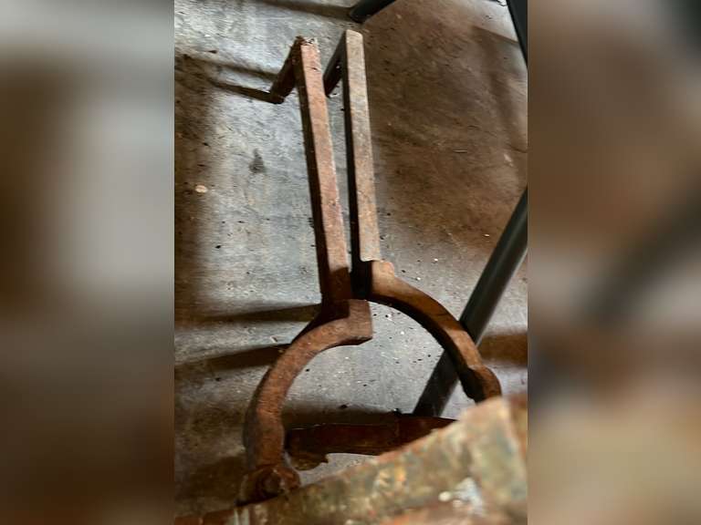 20” x 19” d Andirons.