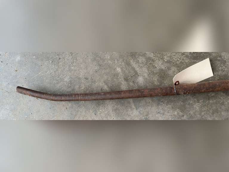 5 Foot spud bar, bent on the end