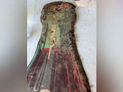 Metal Coca Cola thermometer. See photos for condition.