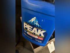 Car care box has antifreeze, window, washer, fluid, and car wash fluid